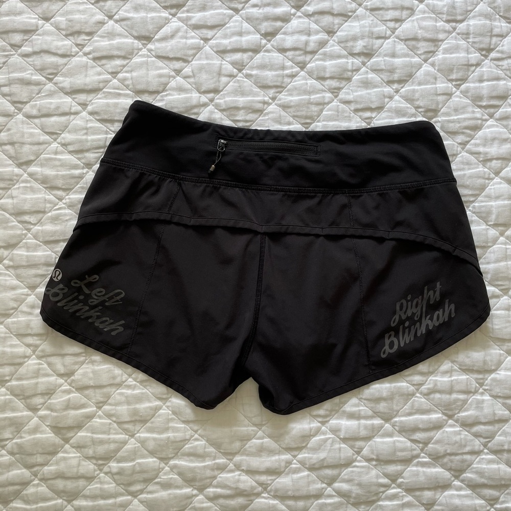 Lululemon Speed Shorts Size 4